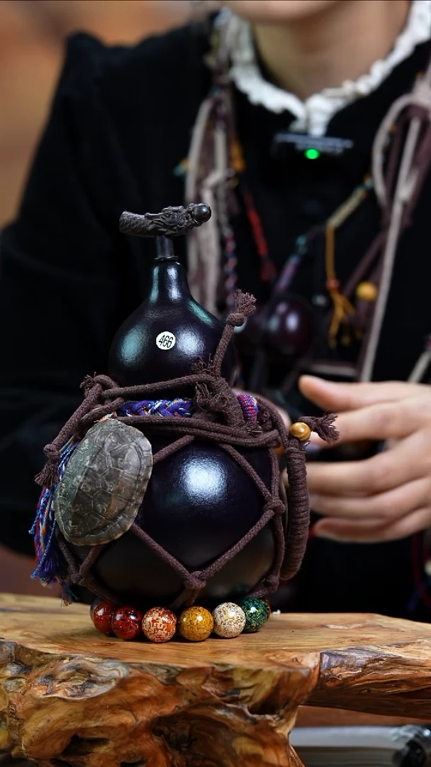 【闪购商品】466—光岳葫天然大漆酒葫芦不含漆珠