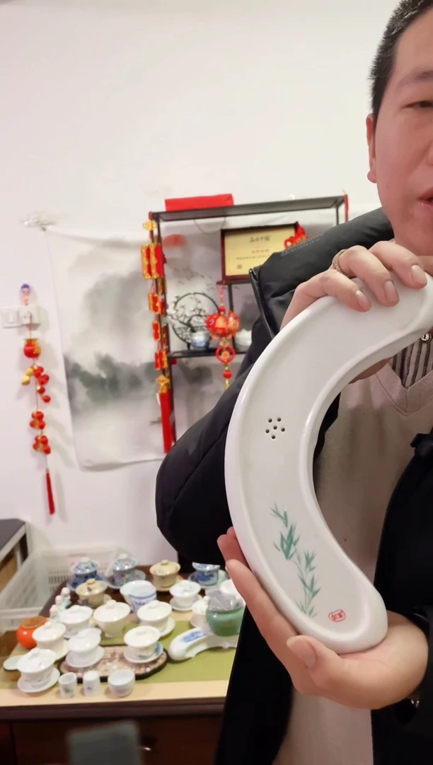 【闪购商品】【瓷心匠物】直播间福利专款竹茶盘