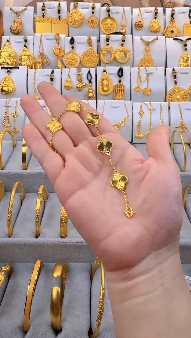 无足银中版镭射手链 总重7.5g外1.5g