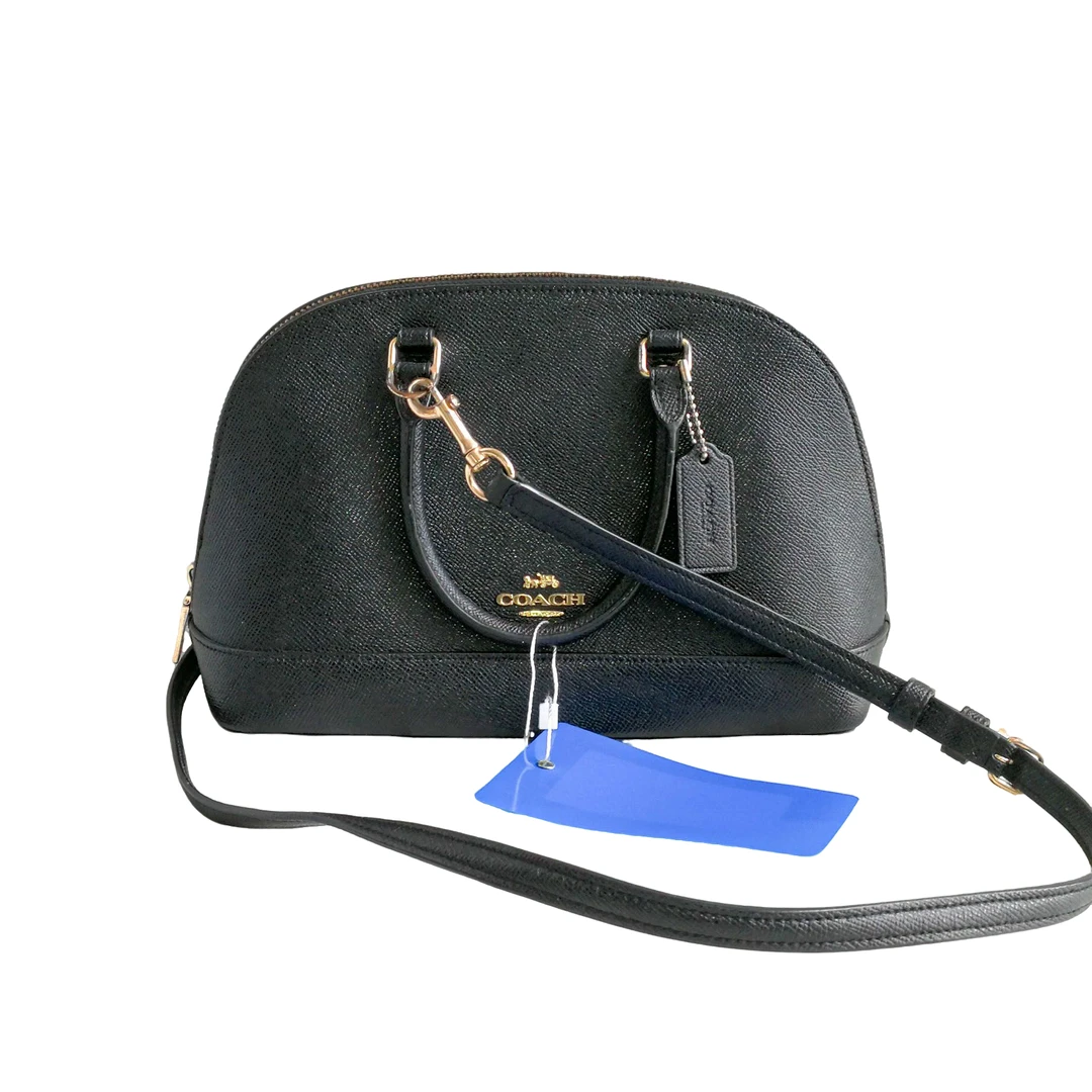 95新 COACH/蔻驰 Coach 藏蓝贝壳包 031405