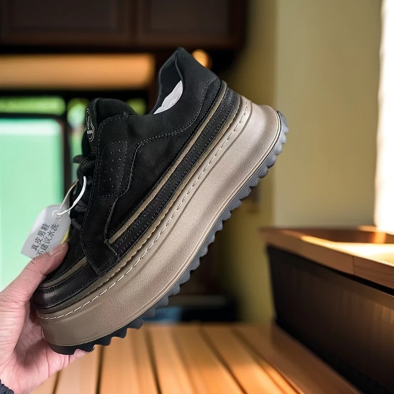 真皮男鞋休闲舒适男款低帮男鞋8952