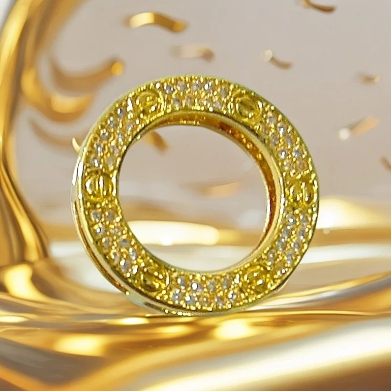 【美柔专属】经典时尚百搭款大饼吊坠