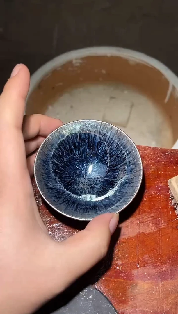 茶盏米***熊34文凤窑开窑现场1800