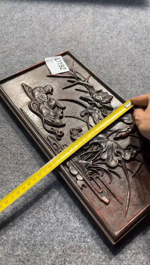 【闪购商品】花梨木类拆件雕刻板 以直播间截图为准D192
