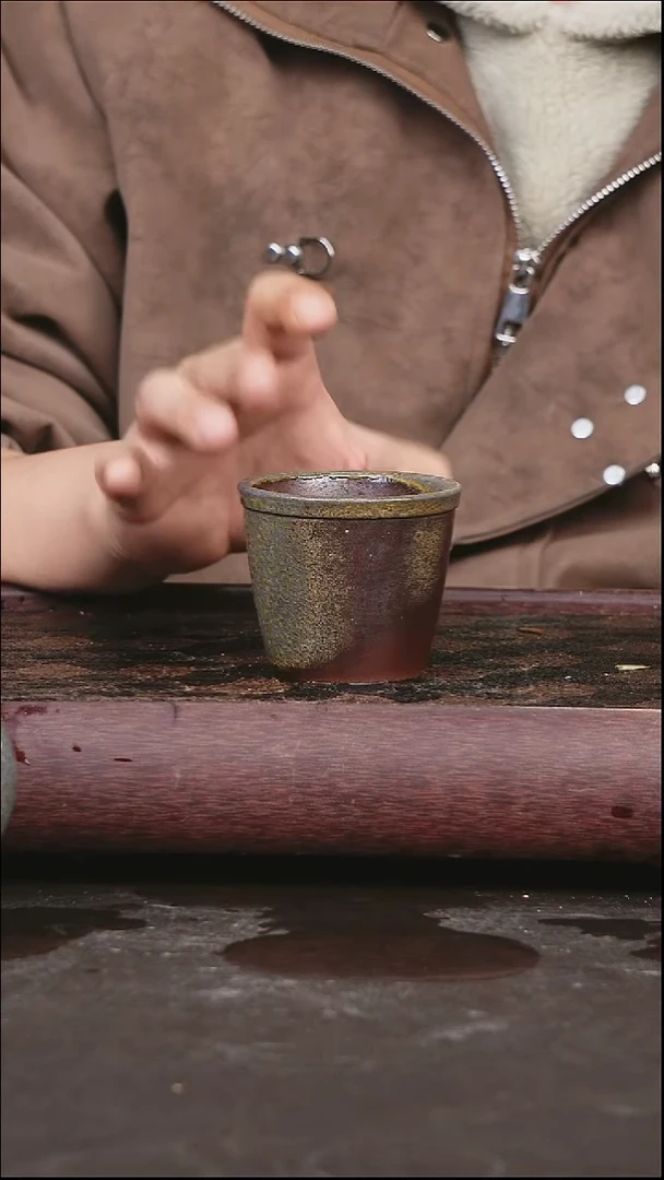 茶壶紫砂柴烧 杯