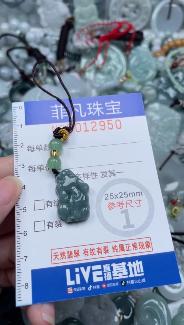 颈饰未镶嵌翡翠12950