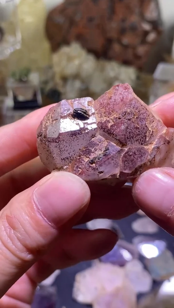 未镶嵌珠宝半成品水晶45号四川美姑超七花园水晶