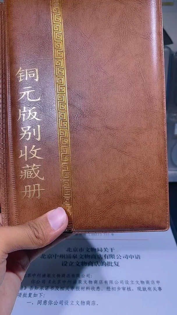 铜琪珍   铜元版别收藏册