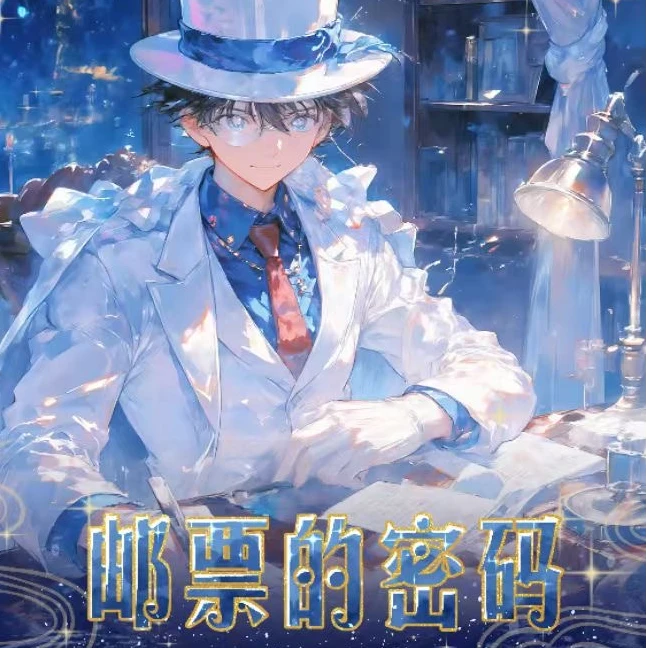 【玩法】兰卡文创 X 第一弹柯南双折邮票国产二创（默认代拆）