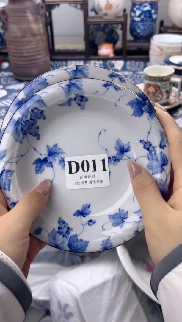 瓷片小*雀  D011