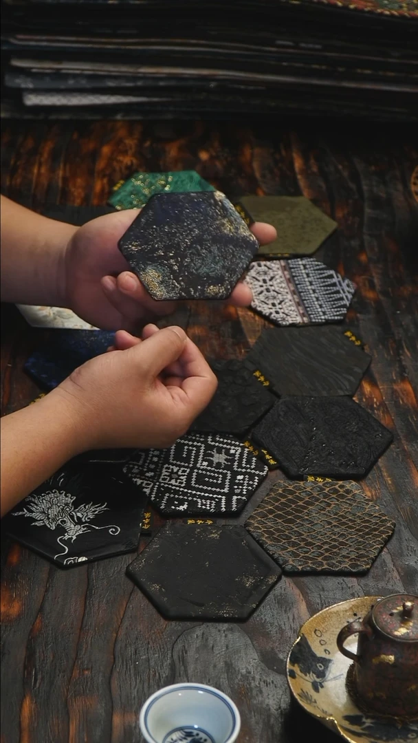 乔木手作  秘境  杯垫