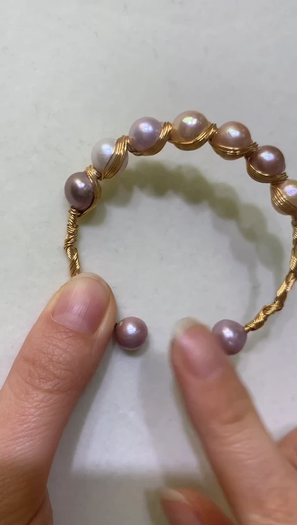 【闪购商品】淡水珍珠手绳未镶嵌淡水珍珠手链多样性发一