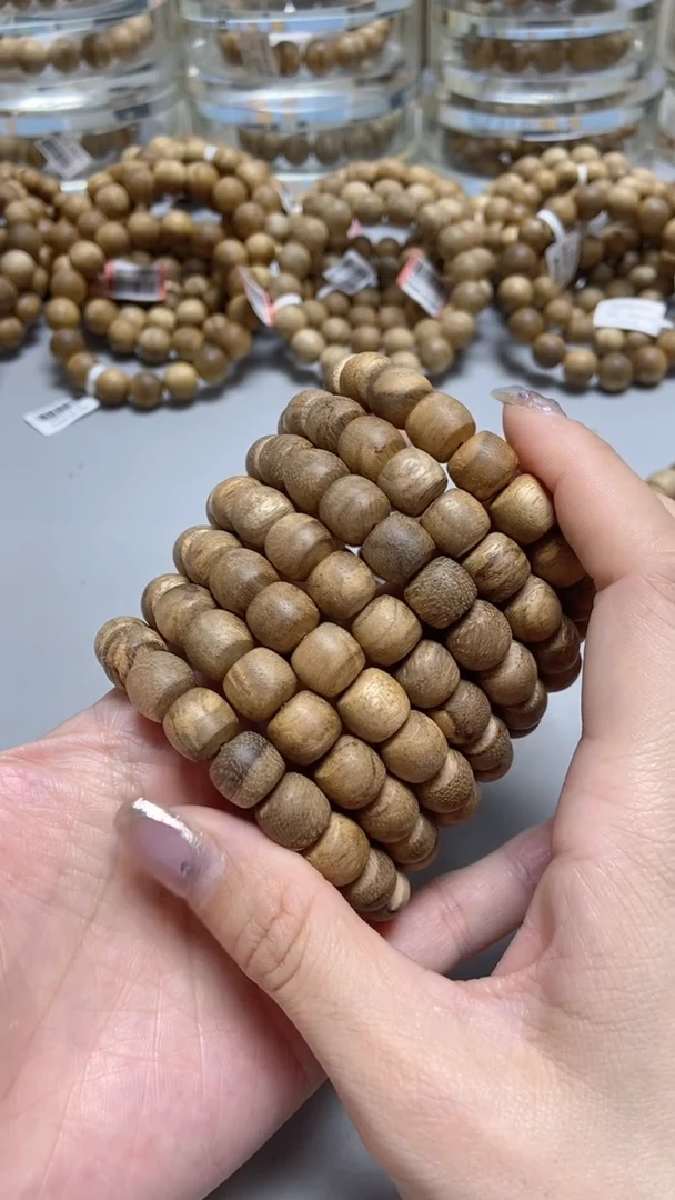 手串沉香马尼涝老型单圈1.1瘤疤花多样性发其一