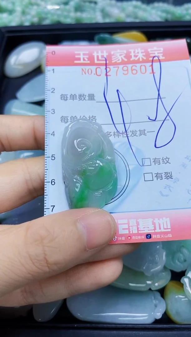 翡翠未镶嵌颈饰闪购0279601