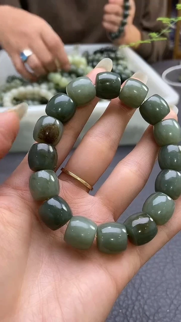 未镶嵌手链和田玉017多样性发货拍一发一