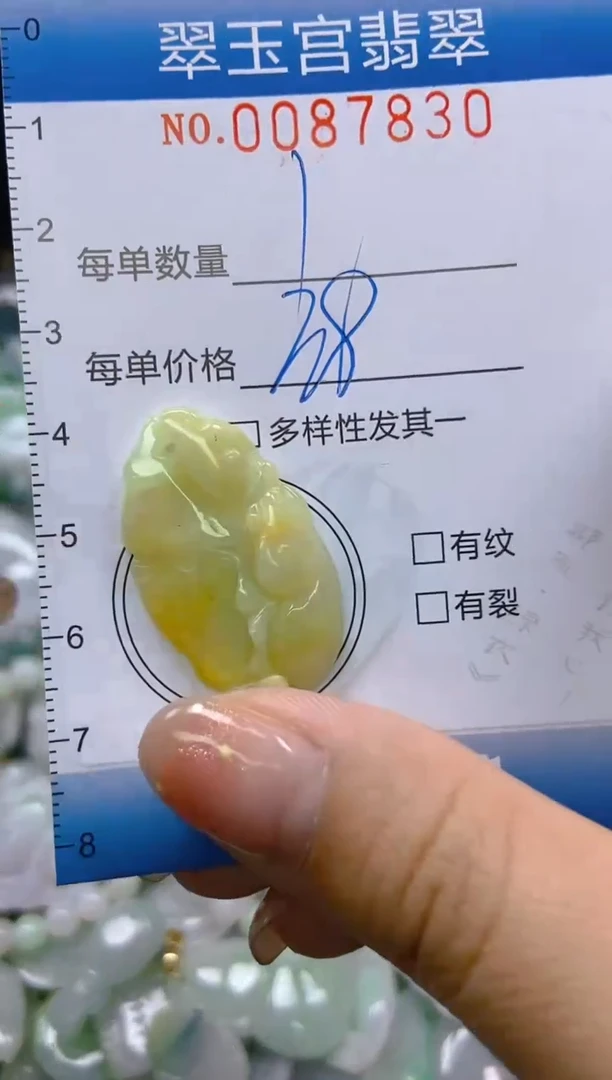 【闪购商品】翡翠颈饰未镶嵌闪购0087830