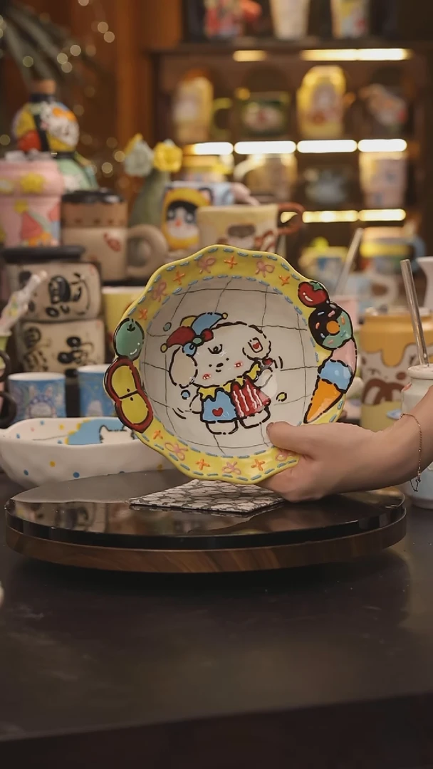 景德镇釉下彩绘设计师款式陶瓷