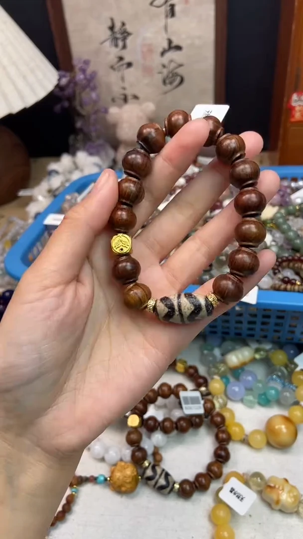 手串花梨木未镶嵌157