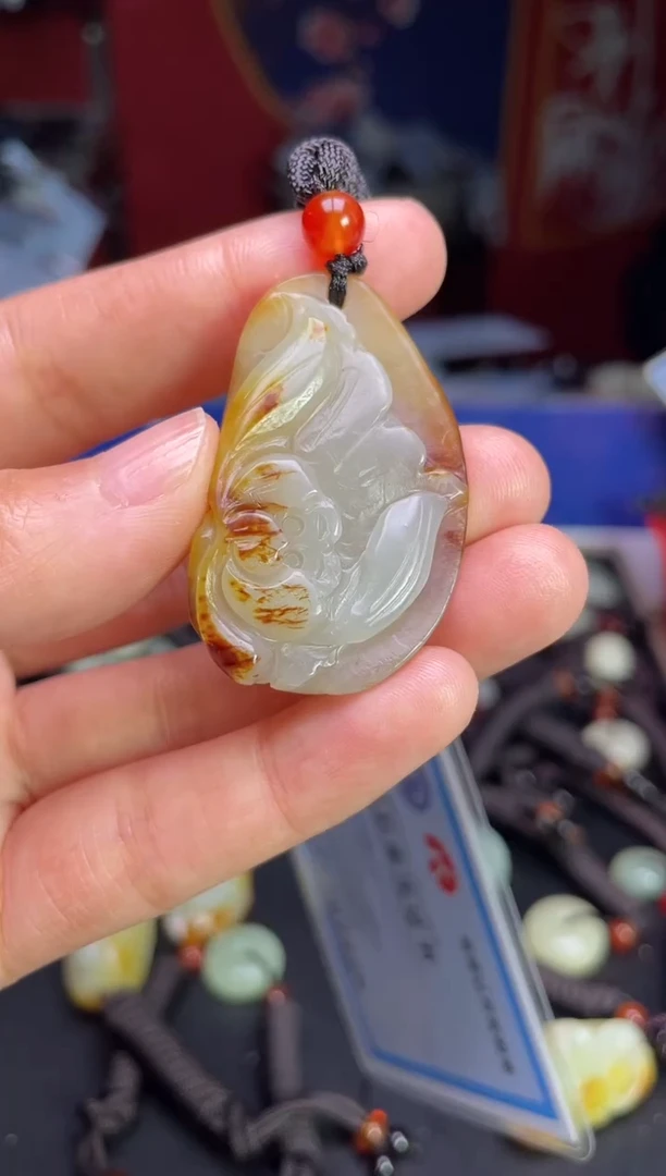 颈饰未镶嵌和田玉123