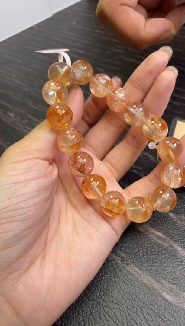 未镶嵌手链水晶14±/x-685【胶花