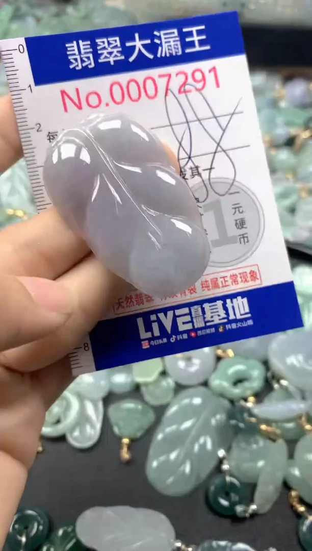翡翠未镶嵌吊坠(不含链)7291