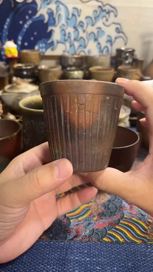 美基日式备前烧茶具茶周边
