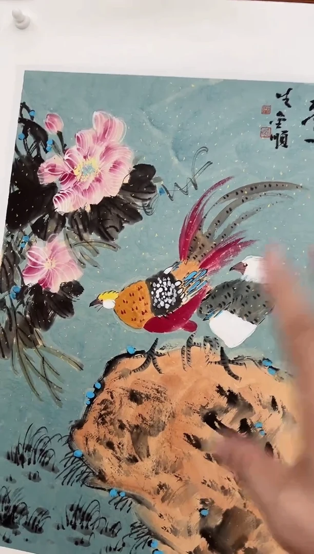 绘画韩江书画-蔡金顺