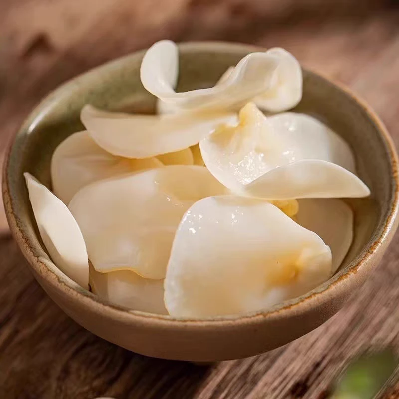 白玉木耳干货250g/500g产地直发白玉耳脆嫩爽口甜汤炒山药泡发高