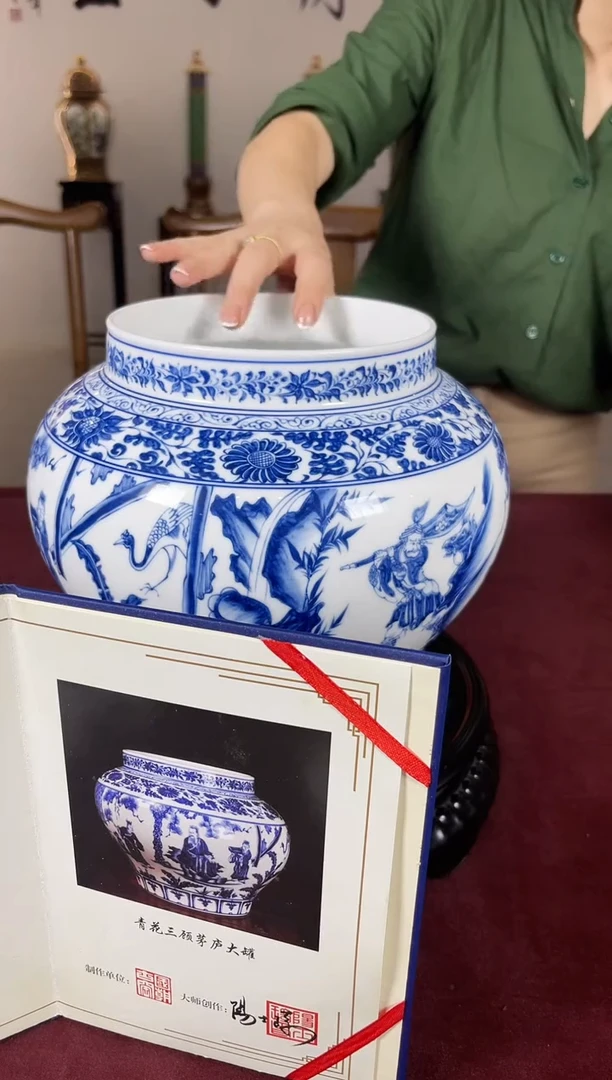 摆件景德镇美丽光明YSQ0005