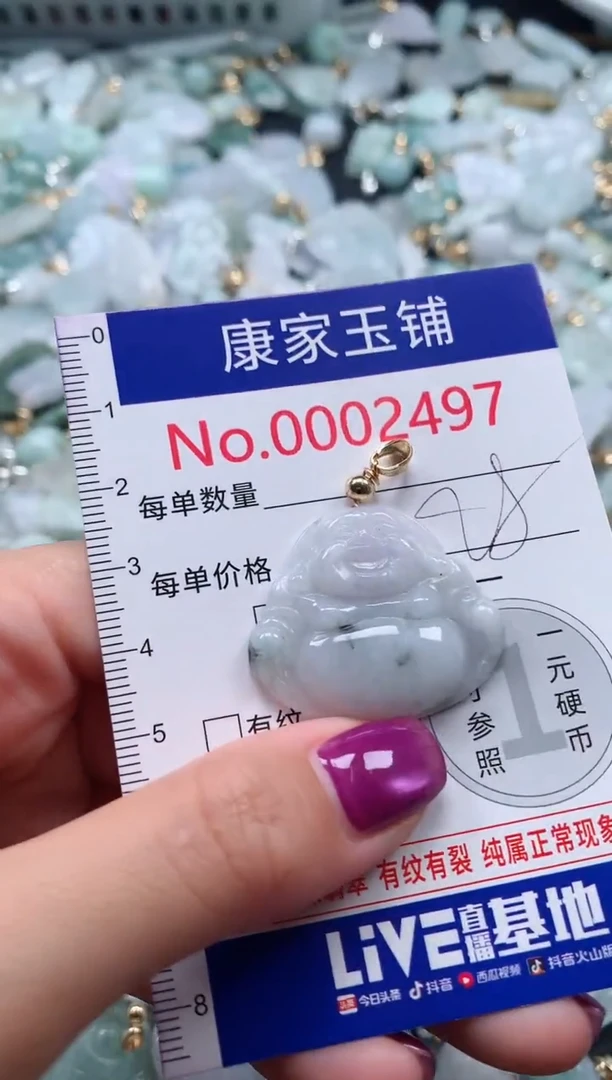 颈饰未镶嵌翡翠2497