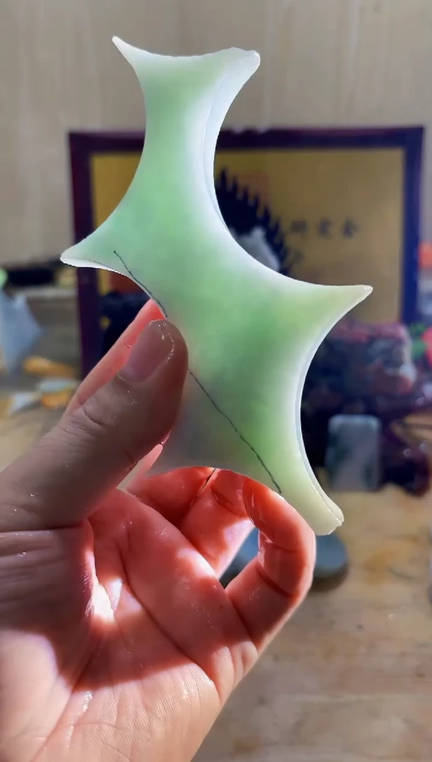 颈饰未镶嵌翡翠A货常星5106