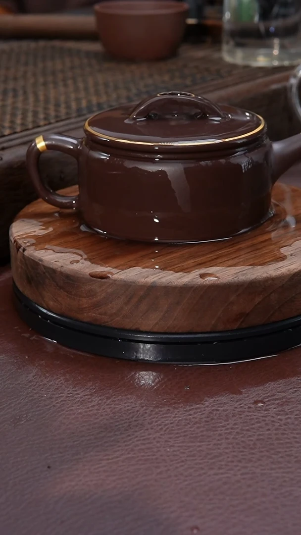 【闪购商品】紫砂茶壶描金汉瓦紫砂壶