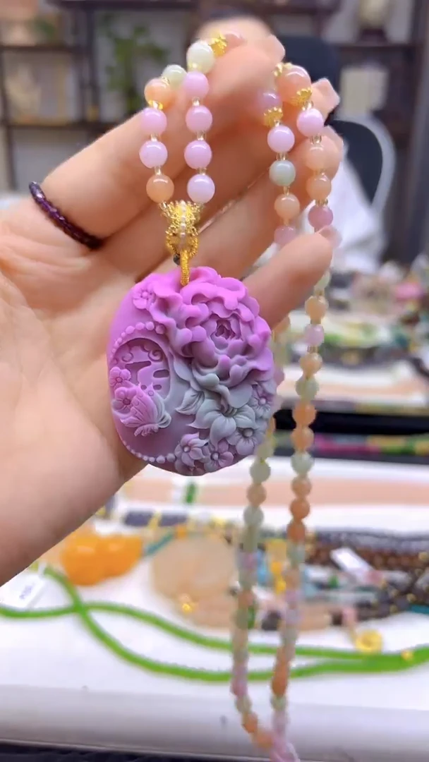 玛瑙/玉髓毛衣链未镶嵌DIY款M382