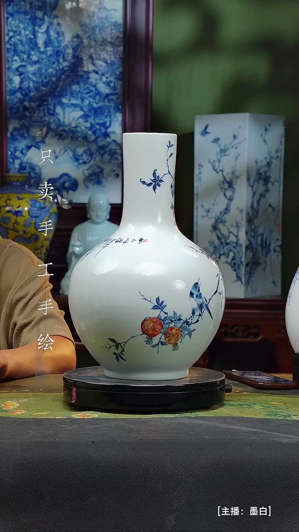 瓷片水*景德镇手工手绘陶瓷