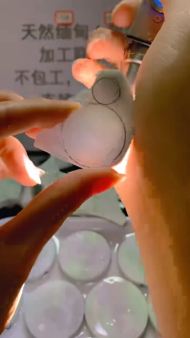 裸石翡翠缅甸天然A货翡翠0023