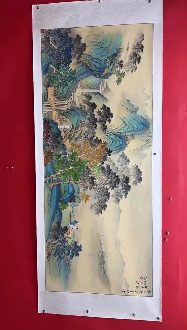 国画娄渊波-国画作品-33