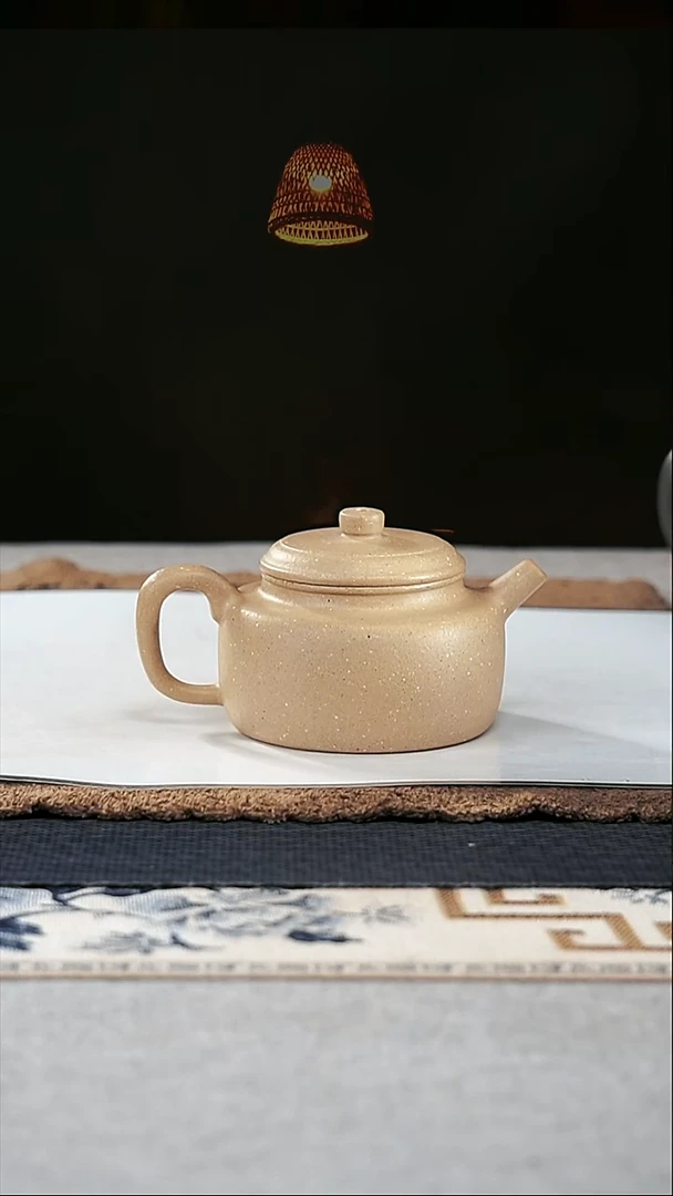 茶壶紫砂?****果豆青砂德钟