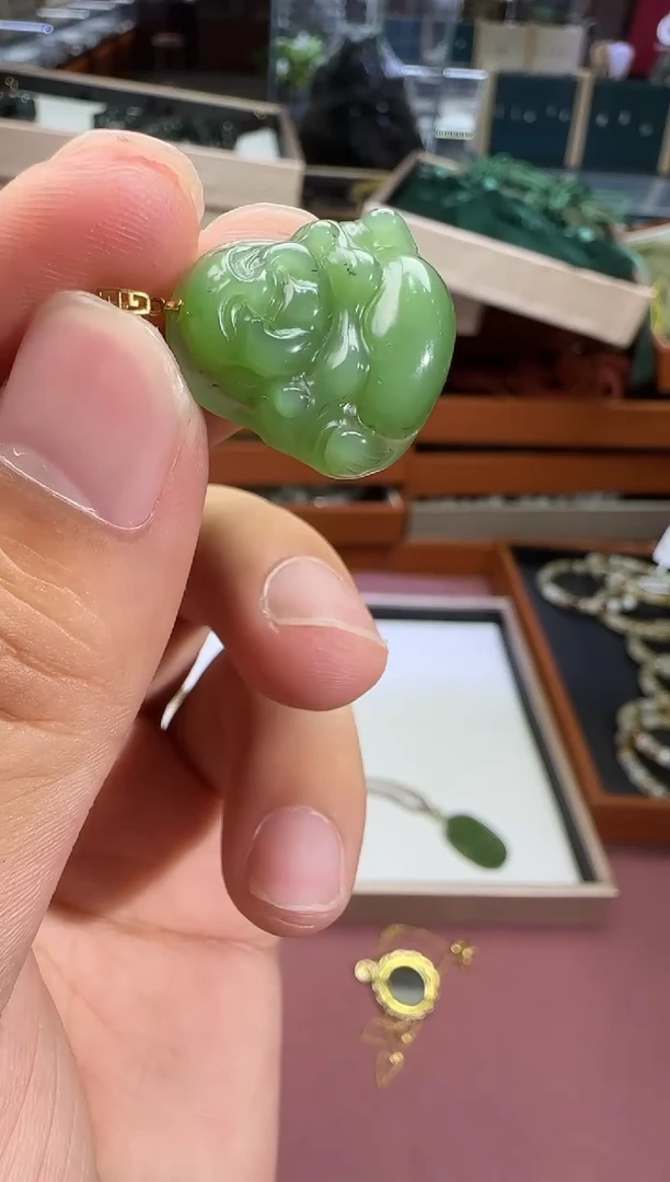 未镶嵌和田玉挂件【陆1103】29 7021