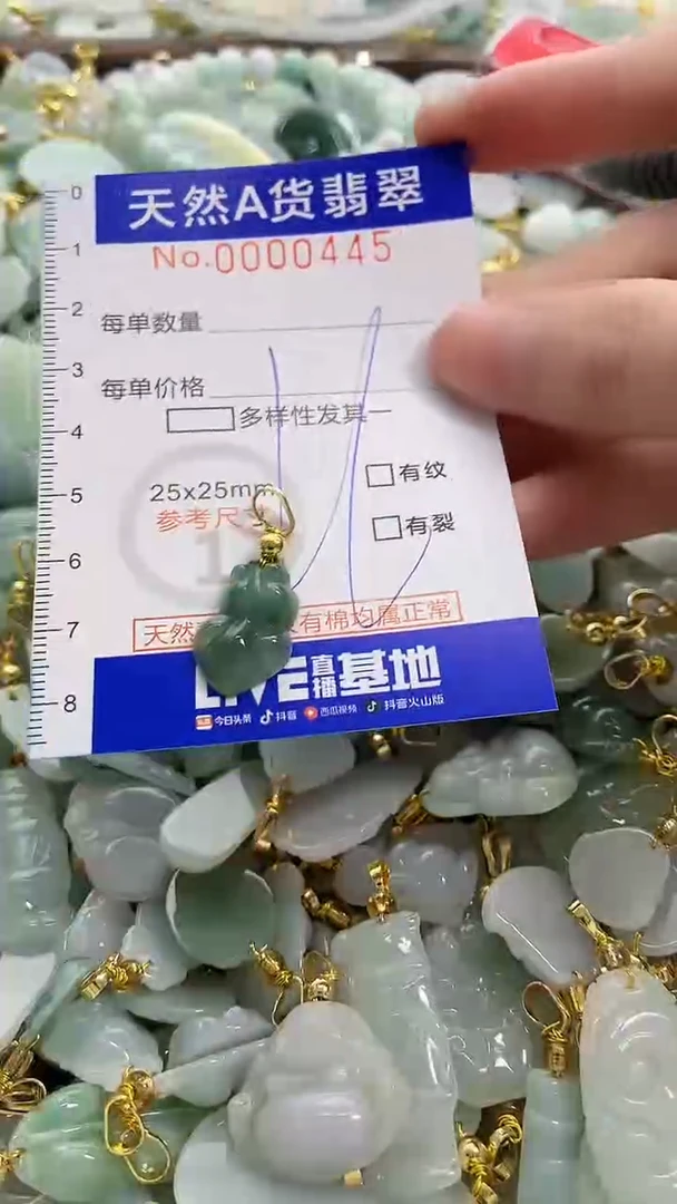 颈饰未镶嵌翡翠纯天然a货翡翠1