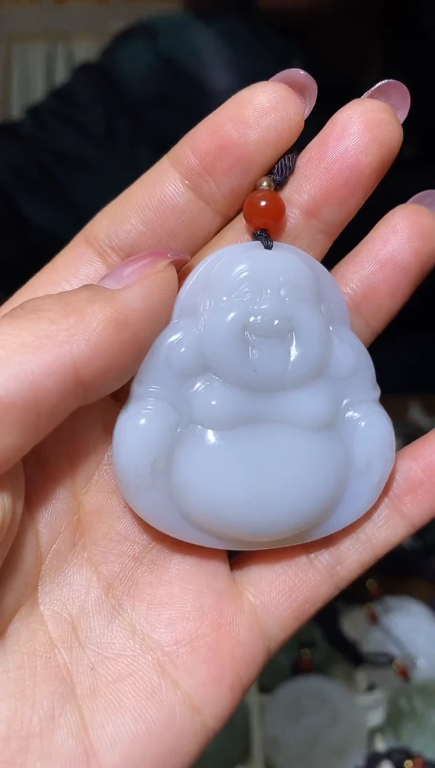 颈饰未镶嵌和田玉2