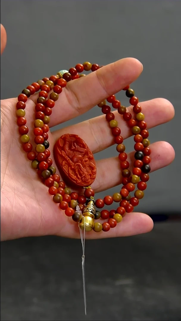 银S925镶嵌手串南红玛瑙002ZB1103产品一个