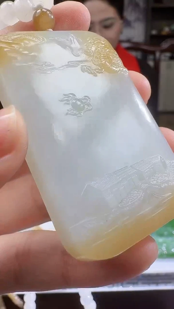 定制和田玉桃**࿐51014