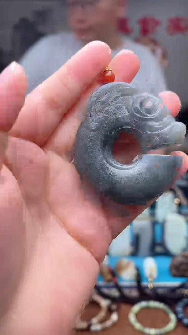 和田玉未镶嵌挂件1