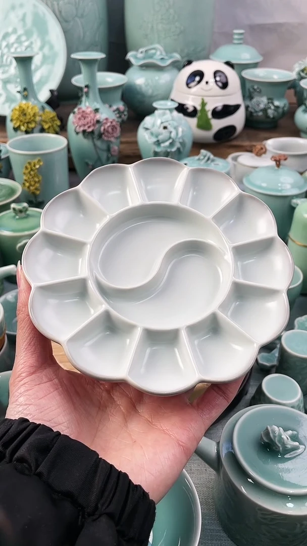 【闪购商品】特价 微瑕 慧仙青瓷