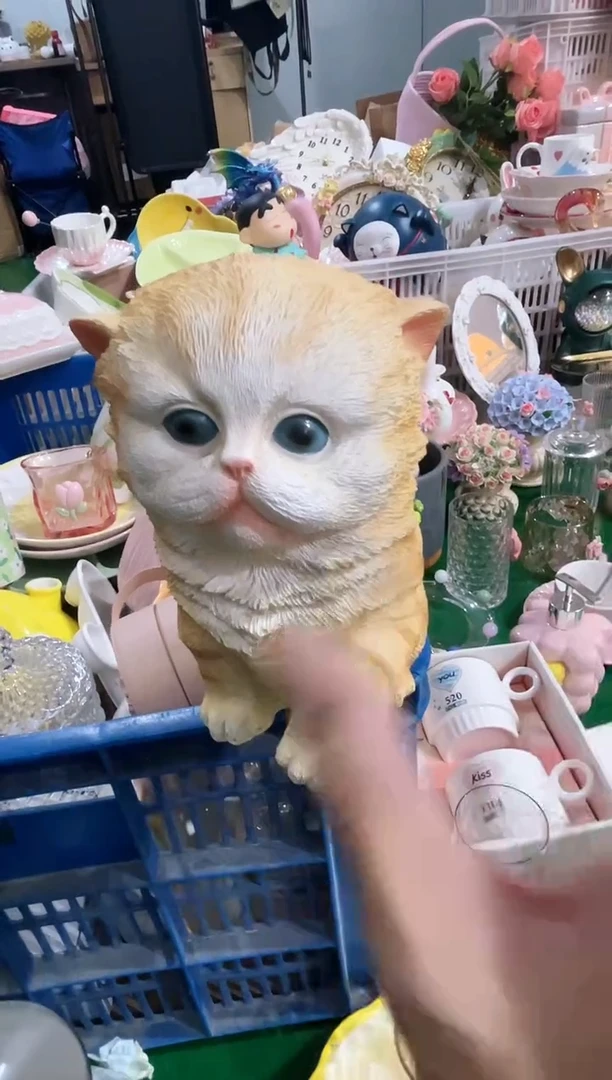 其他猫存钱罐摆件,开播福利,拼手速