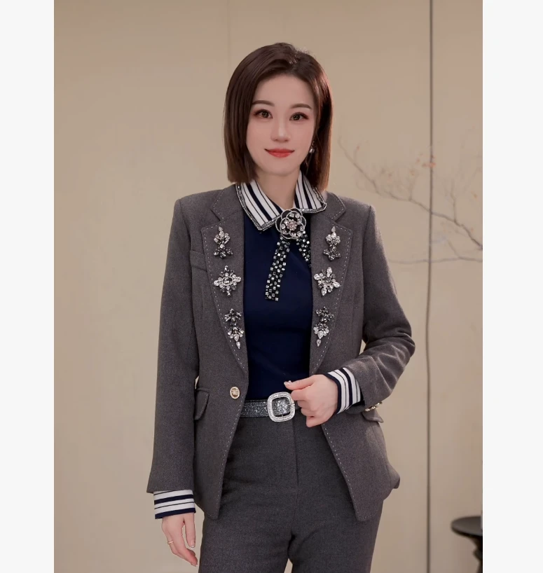 【时髦契约】Molly 百搭时尚气质显瘦轻奢优雅 外套 M2530015