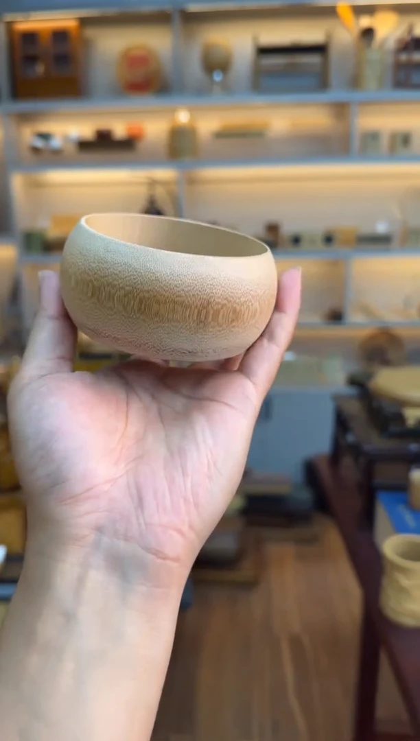 竹手工竹子小鼓杯子