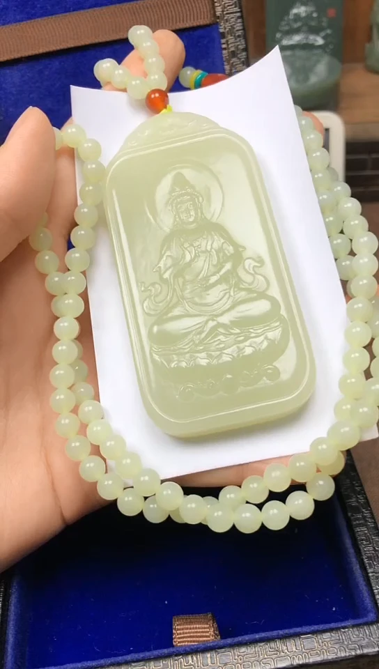 和田玉未镶嵌颈饰A**7AK47