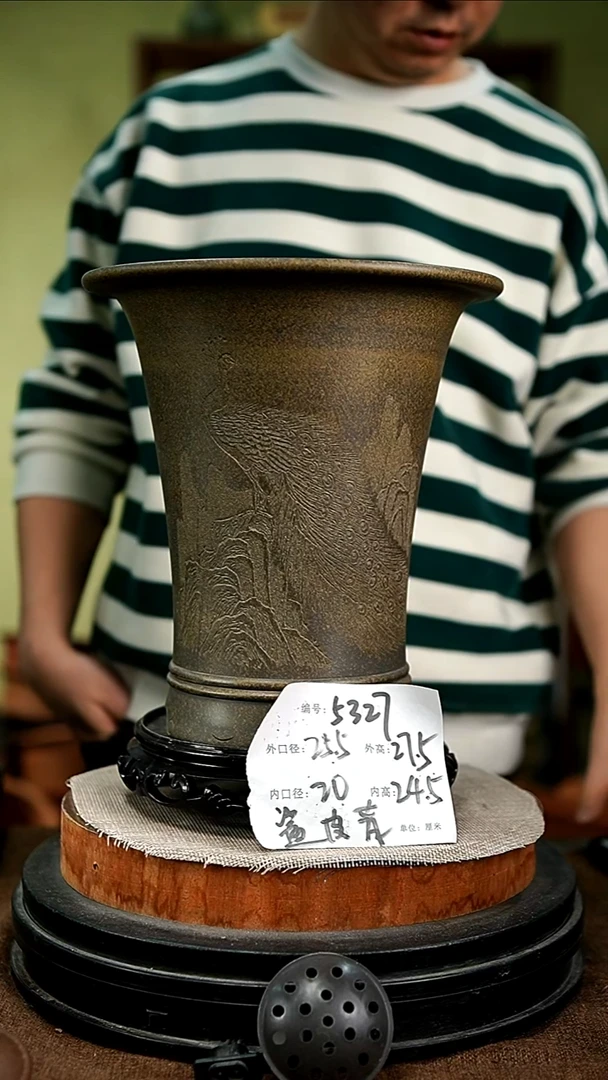 紫砂花盆花卉园艺5327+s