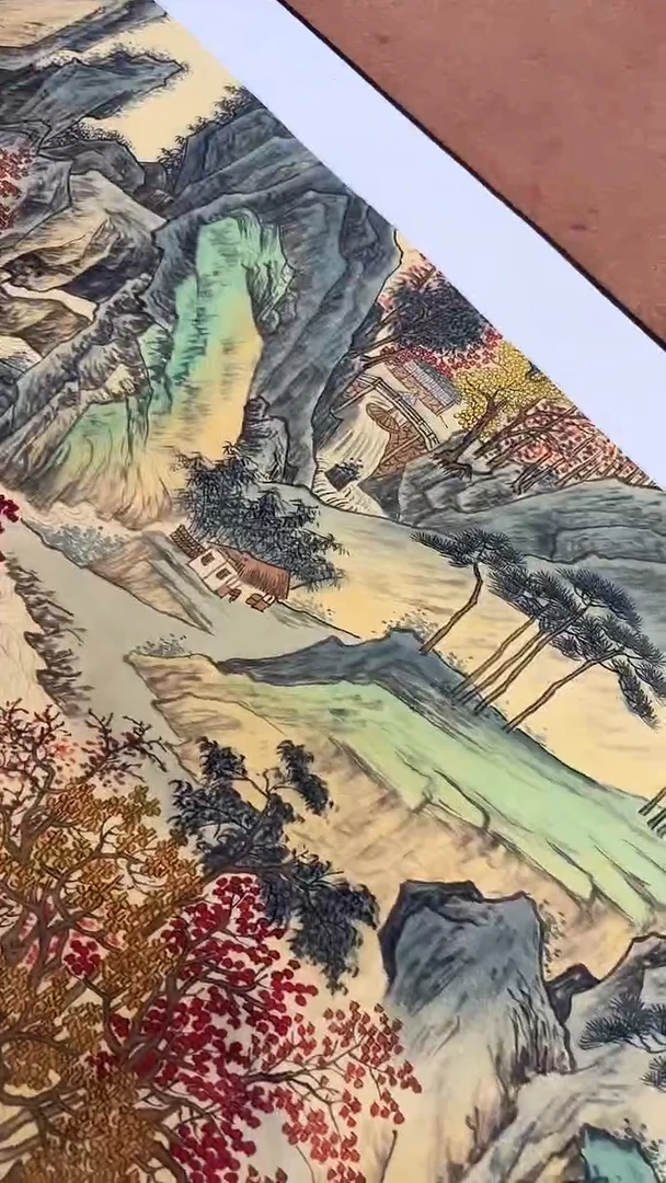 国画李春现/观远长卷
